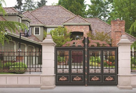 宜昌鋁合金柵欄什么價位-安誠護欄廠家