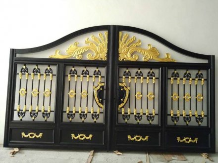 營(yíng)口歐式鋁藝大門(mén)多少錢(qián)一平米-安誠(chéng)護(hù)欄廠(chǎng)家