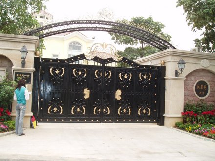 鐵藝鐵大門T06庭院門